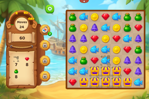 Pirate Story Match-screenshot