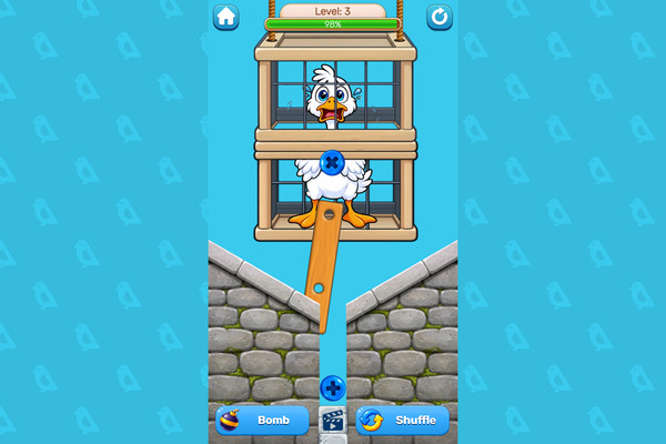 Goose Rescue: Screw Sort-screenshot