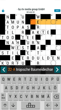 Tägliches Kreuzworträtsel-screenshot