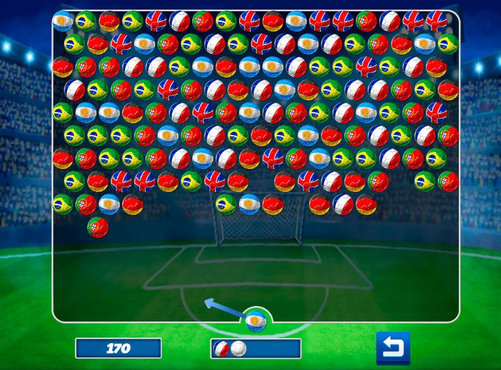 Bubble Shooter World Cup-screenshot