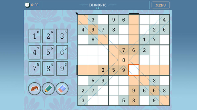 Daily Diagonal Sudoku-screenshot