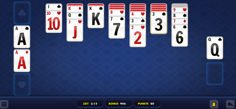 Daily Solitaire Blue-screenshot