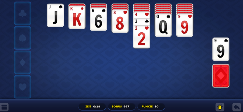 Daily Solitaire Blue-screenshot