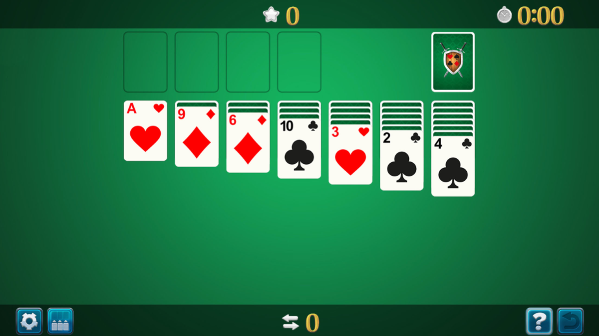 Solitaire Klondike kostenlos spielen bei RTLspiele.de
