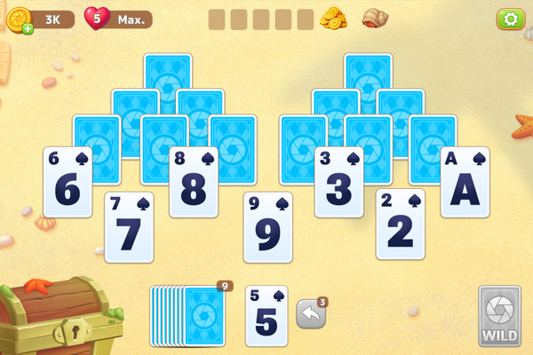 Solitaire Tripeaks Escapes-screenshot