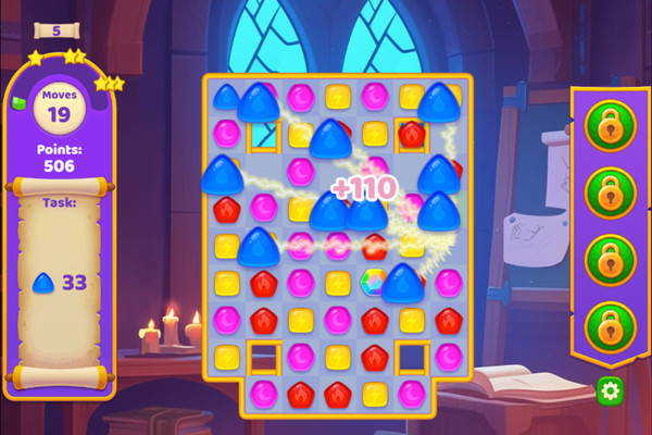 Magic & Wizards Match 2-screenshot