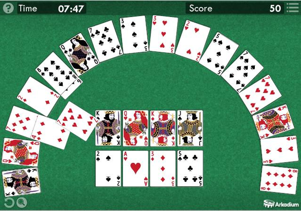Crescent Solitaire-screenshot