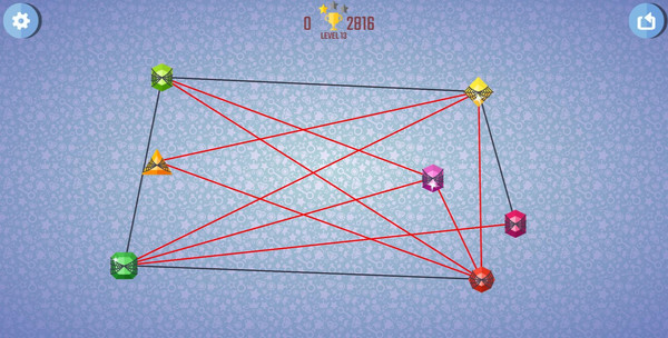 Untangle The Gems-screenshot