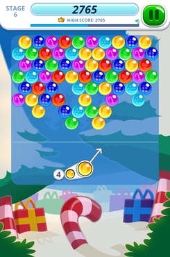 Bubble Charms Christmas-screenshot