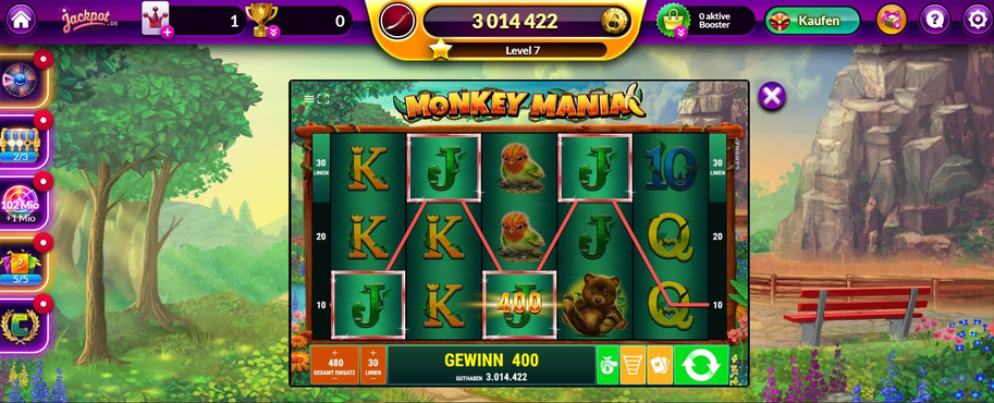 Monkey Mania-screenshot