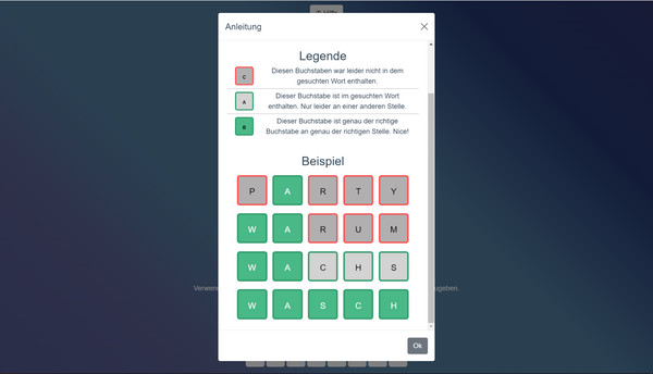 Wörter Raten-screenshot
