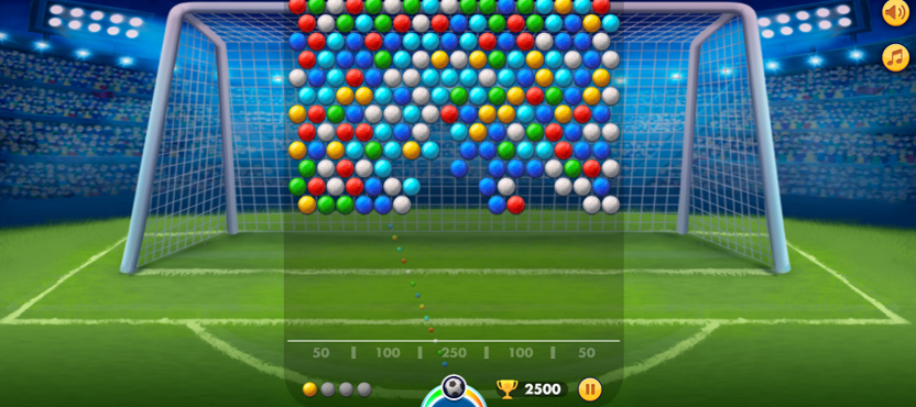 Bubble Shooter Soccer 2-screenshot