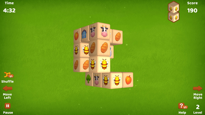 Farm Mahjong 3D-screenshot