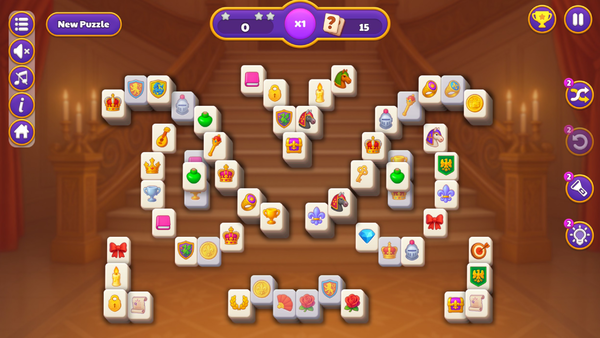 Kings and Queens Mahjong-screenshot