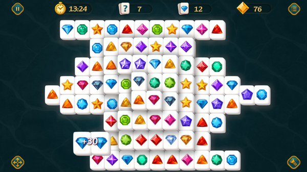Diamond Solitaire Mahjong-screenshot