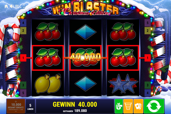 777 Win Blaster Christmas Edition-screenshot