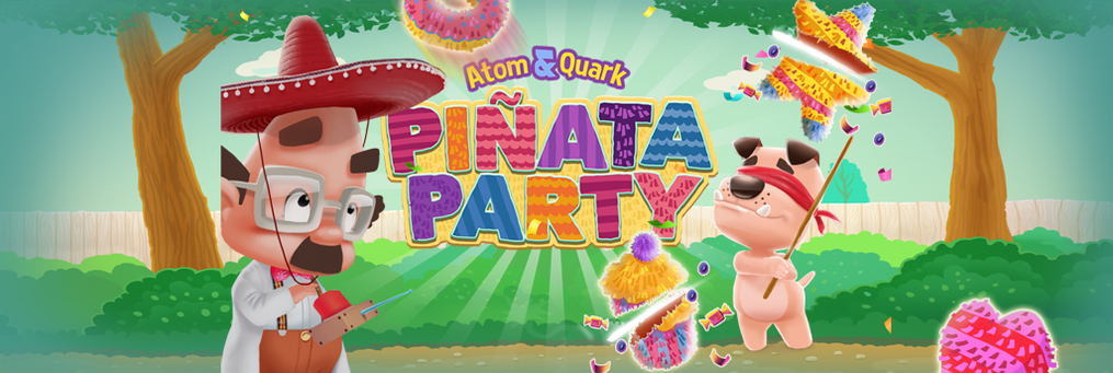 Atom & Quark: Pinata Party - Presenter - RTLspiele Atom & Quark: Pinata Party - Presenter