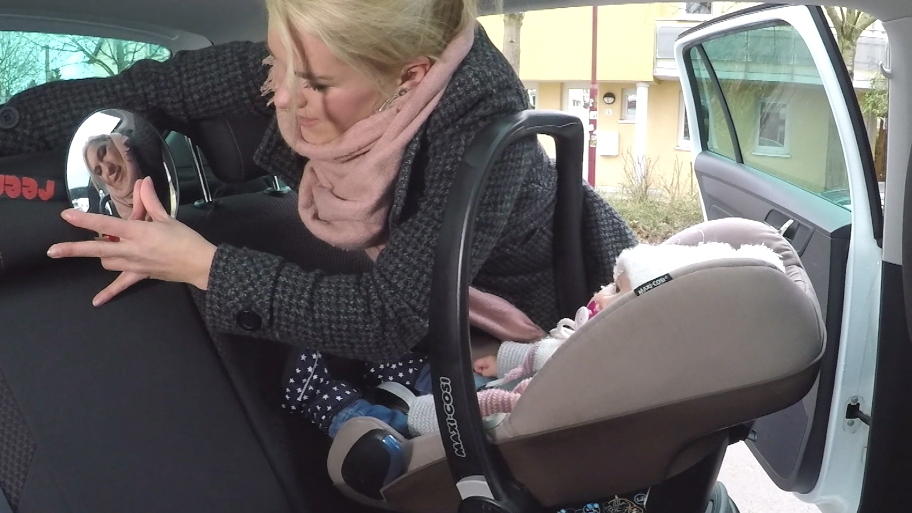 Beobachtungsspiegel / Kinderspiegel - Autospiegel Baby Rücksitz