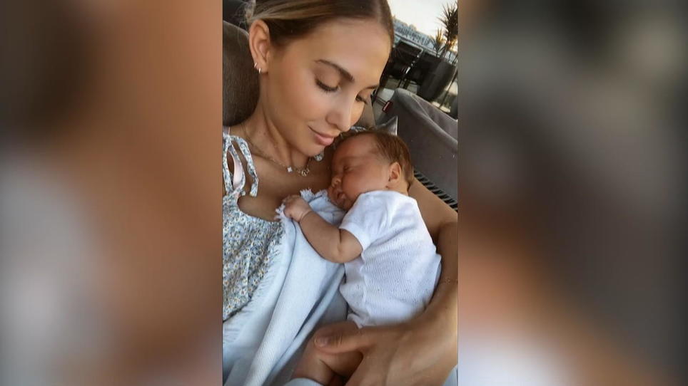 Ann Kathrin Gotze Not Kaiserschnitt Bei Baby Rome Flipboard