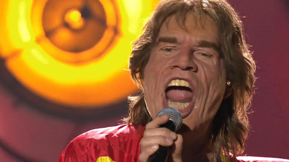 "Big Performance" Mick Jagger haut das Panel mit "Angie" um RTL.de