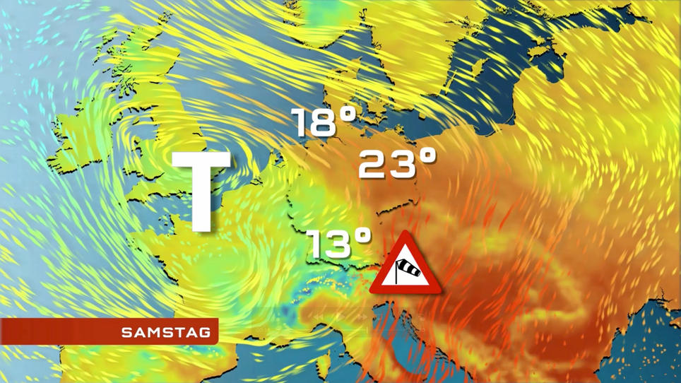 7 Tage-Wetter Im Video: Absturz Kommt Am Sonntag: Bis Zu 25 Grad ...