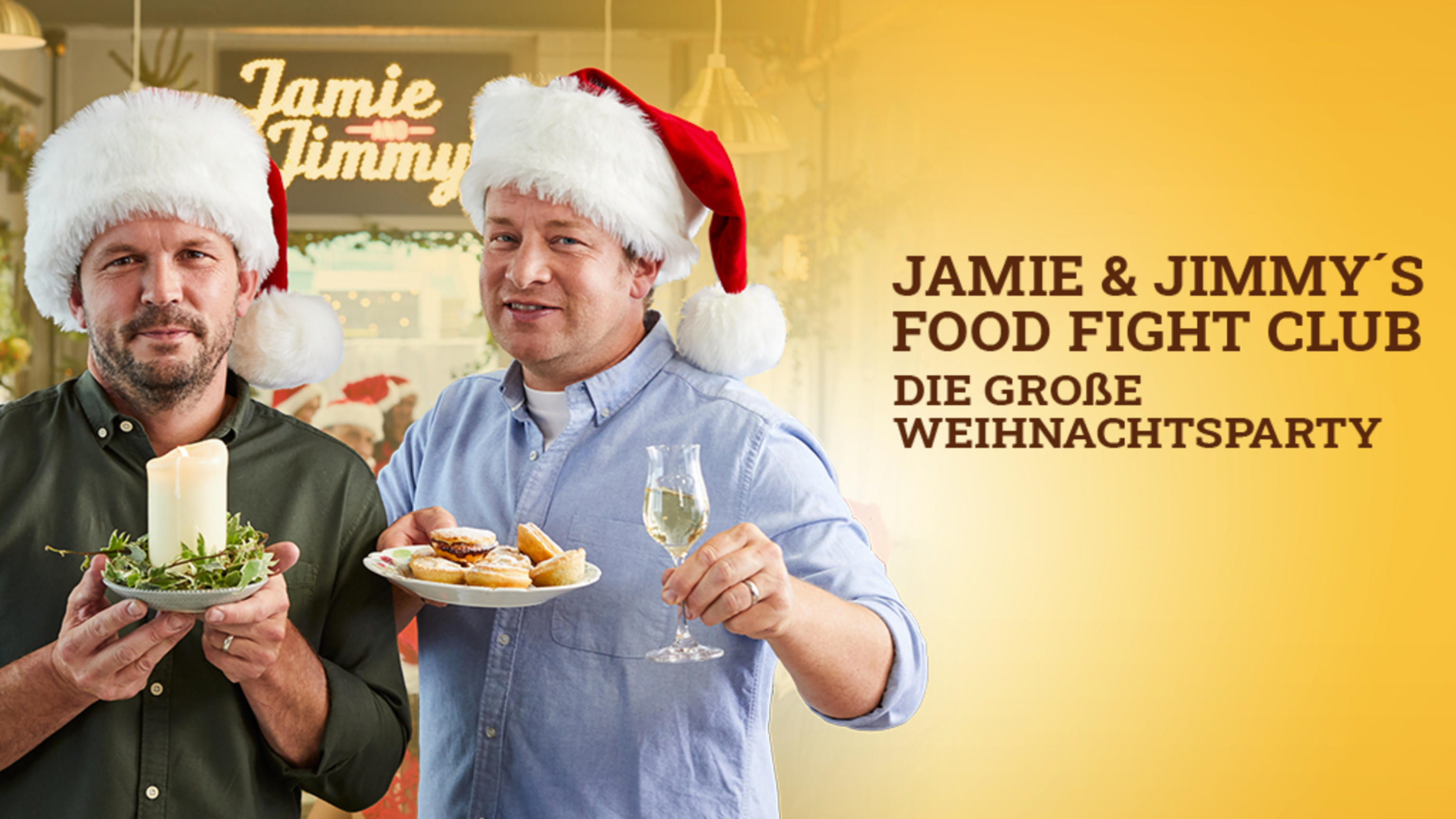 Jamie & Jimmy's Food Fight Club Die große Weihnachtsparty RTL Living