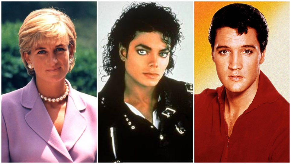 Verstorbene Stars: SO würden Lady Diana, Michael Jackson & Elvis Presley  heute aussehen