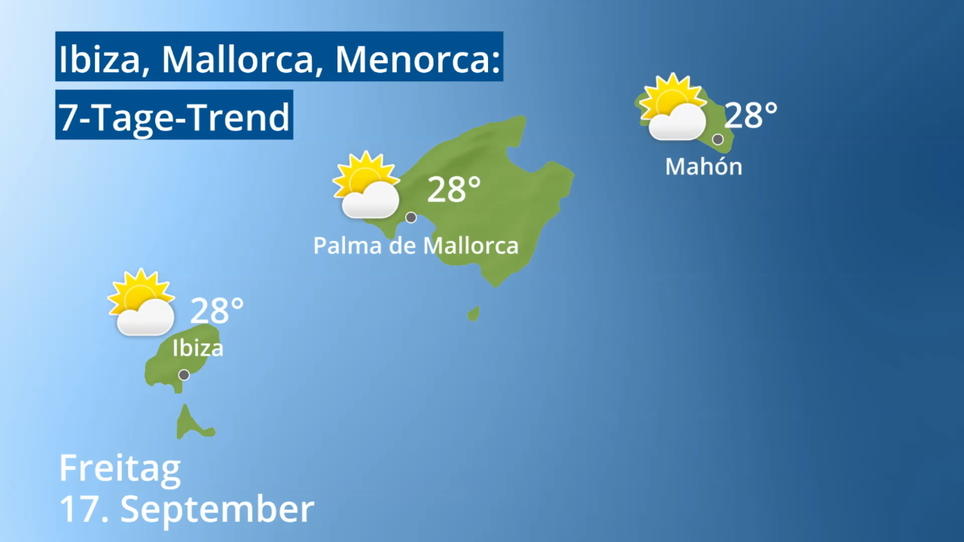 Mallorca Wie wird das Wetter auf den Balearen? Video 7TageTrend