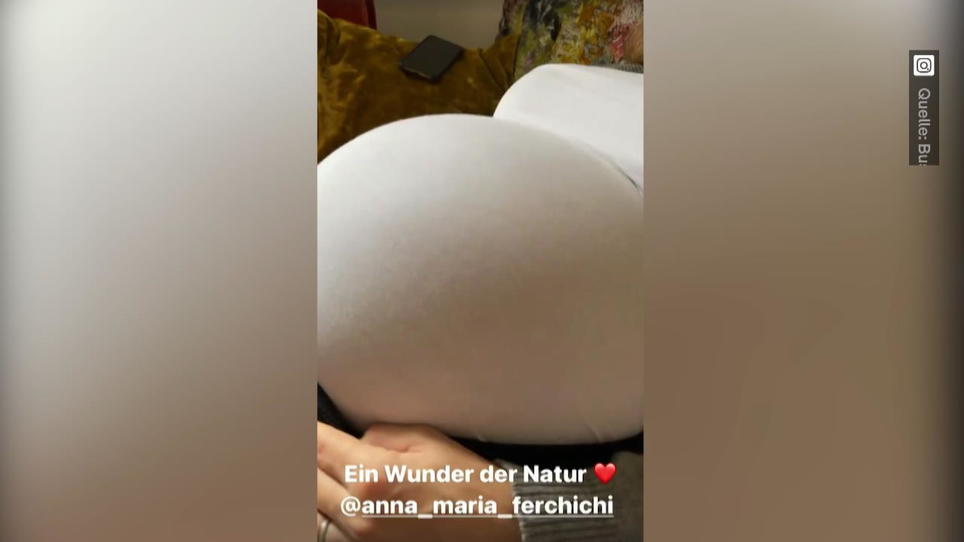 Bushido postet Babybauch-Video von Anna-Maria Ferchichi. 