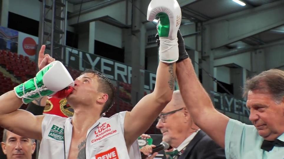 Vip News Von Jens Prewo Boxchampion Luca Cinqueoncie Verteidigt Seinen