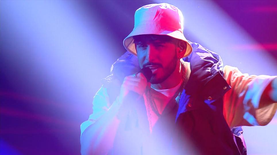 StarPerformance beim DSDSFinalsong Kiyan Sepehr Yousefbeik bringt