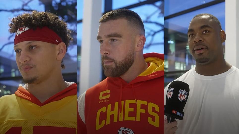 Nur drei Wörter erlaubt! DAS fällt den ChiefsStars zu Deutschland ein