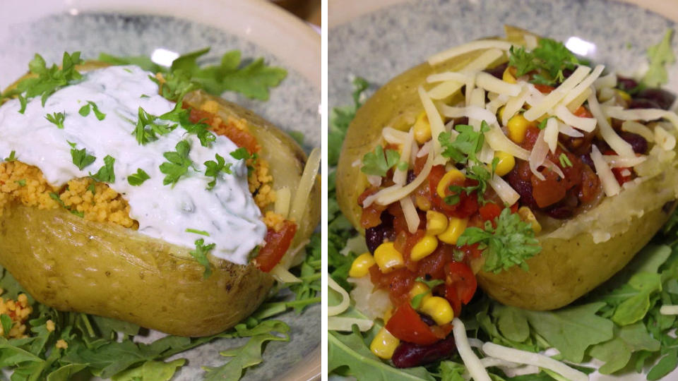 Veggie-Rezept: Köstliche Kumpir: So geht die Ofenkartoffel türkischer ... Veggie-Rezept: Köstliche Kumpir: So geht die Ofenkartoffel türkischer ...