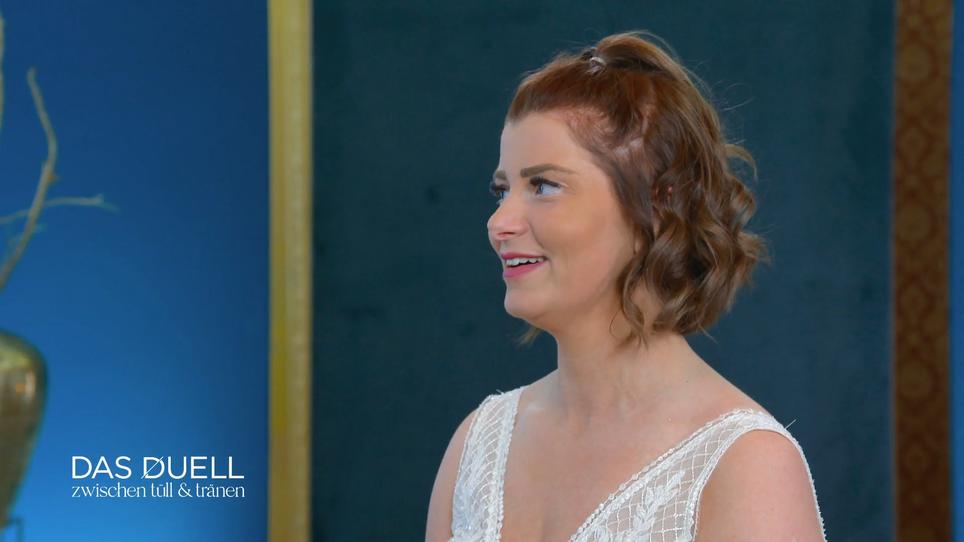 Monique erstes Kleid Hannes fängt an wird er den Ansprüchen der Braut